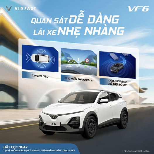 🚗 QUAN SÁT DỄ DÀNG – LÁI XE NHẸ NHÀNG với VinFast VF 6