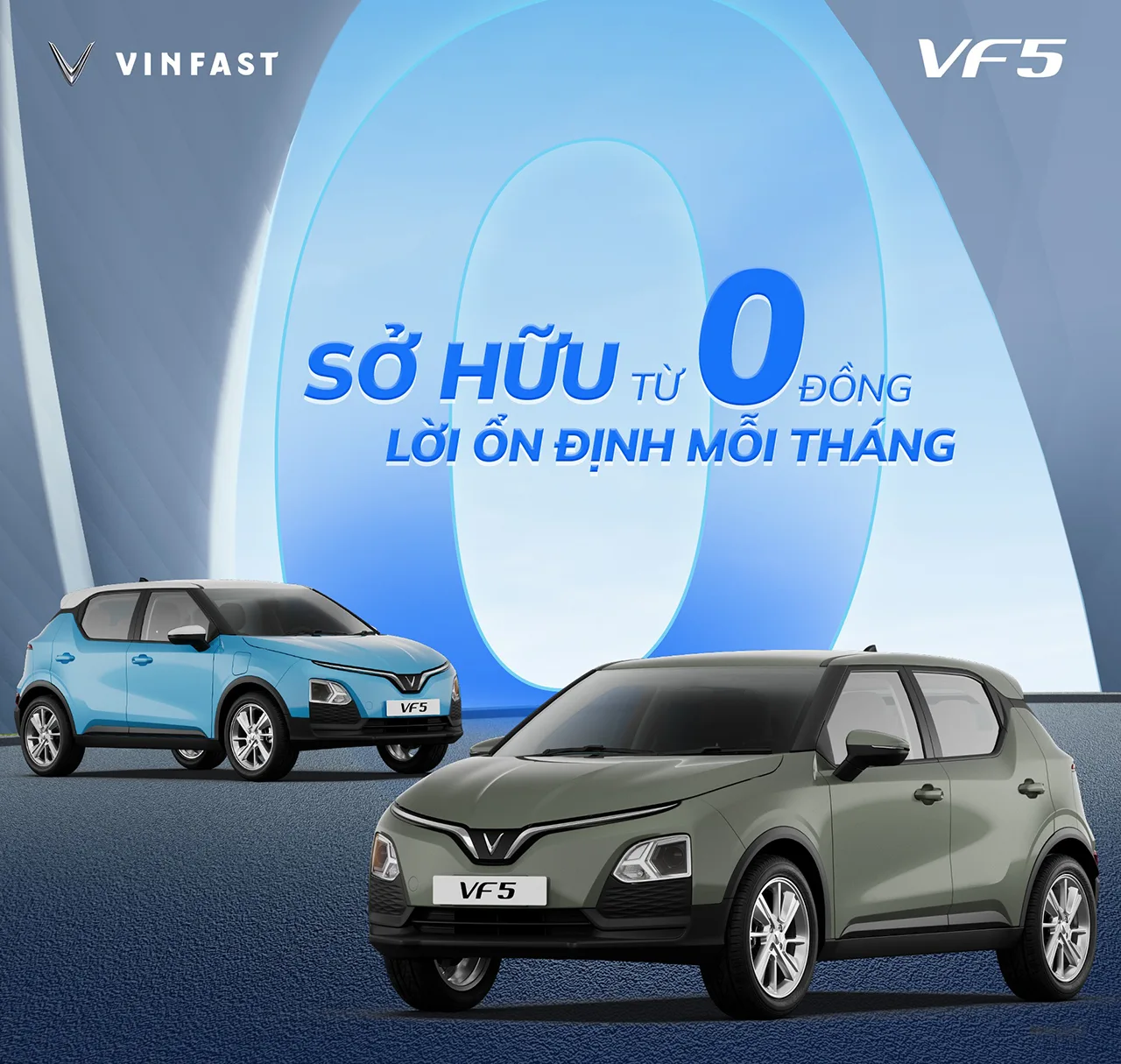 VF 5 – SỞ HỮU 0 ĐỒNG, LỜI ỔN ĐỊNH MỖI THÁNG!